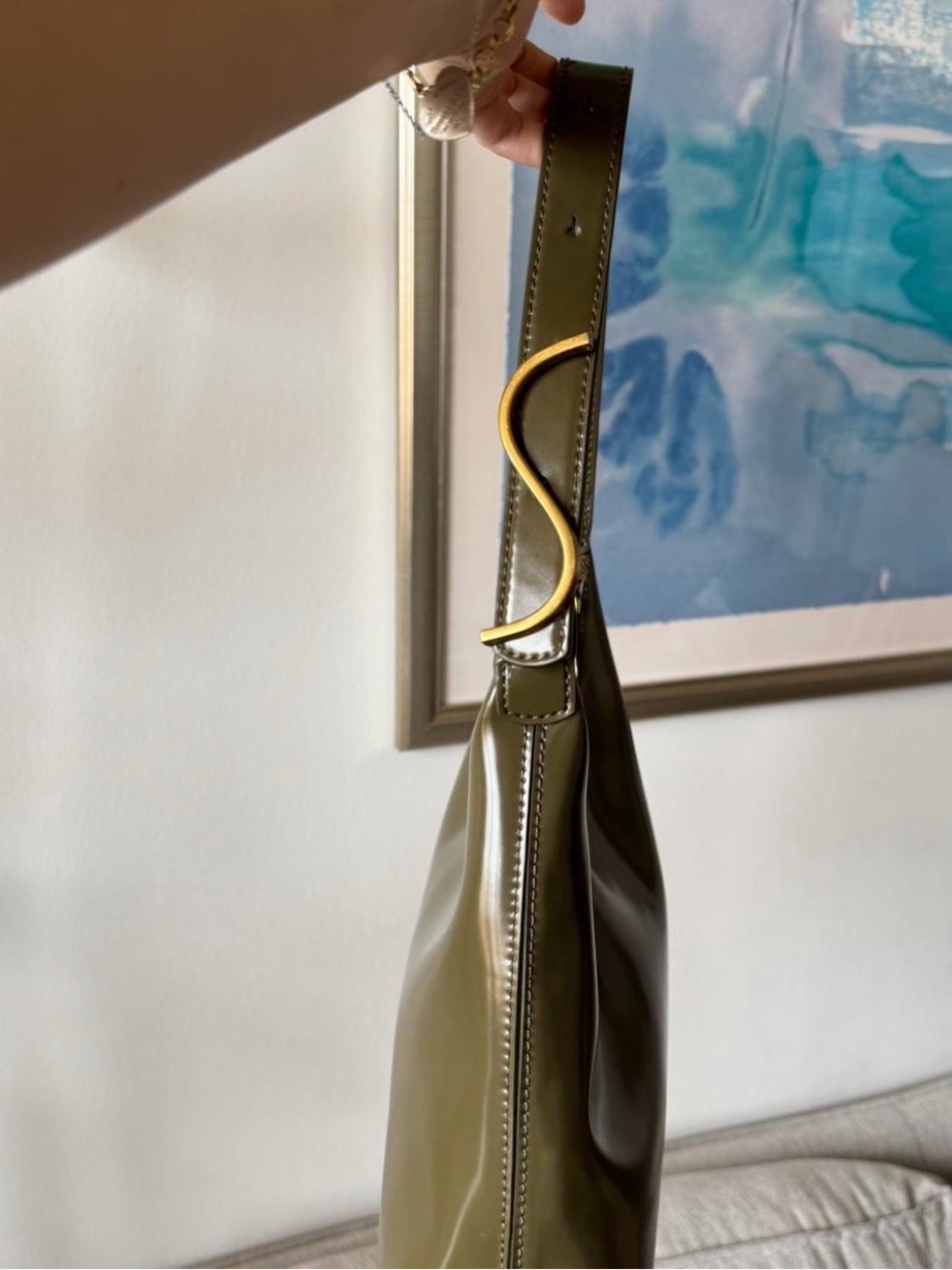 STAUD Scotty Bag in Olive Green | Excellent Condition - Picture 3 of 7